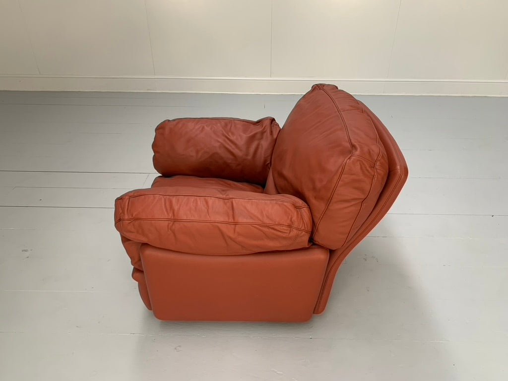 Poltrona Frau Poppy 2 - Seat Sofa & Armchair - In Buffalo Leather @ REHAUS