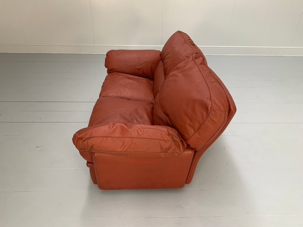 Poltrona Frau Poppy 2 - Seat Sofa & Armchair - In Buffalo Leather @ REHAUS