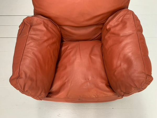 Poltrona Frau Poppy 2 - Seat Sofa & Armchair - In Buffalo Leather @ REHAUS