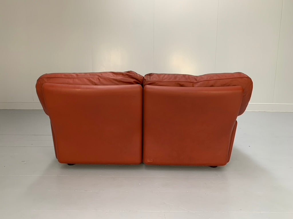 Poltrona Frau Poppy 2 - Seat Sofa & Armchair - In Buffalo Leather @ REHAUS