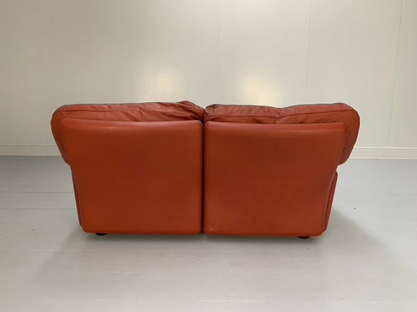 Poltrona Frau Poppy 2 - Seat Sofa & Armchair - In Buffalo Leather @ REHAUS