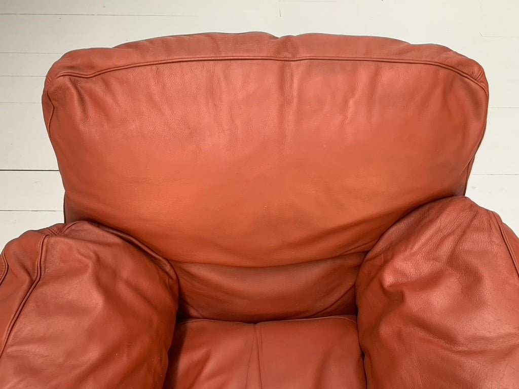 Poltrona Frau Poppy 2 - Seat Sofa & Armchair - In Buffalo Leather @ REHAUS