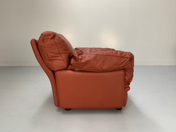 Poltrona Frau Poppy 2 - Seat Sofa & Armchair - In Buffalo Leather @ REHAUS