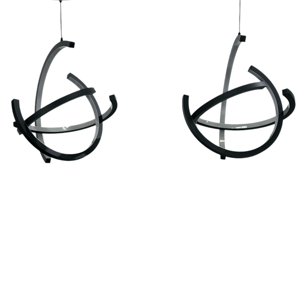 Roche Bobois Atom Suspension Light by Cédric Ragot, Set of Two