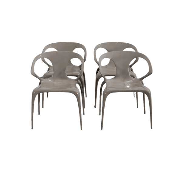Roche Bobois Ava Dining Chairs, Set of Four