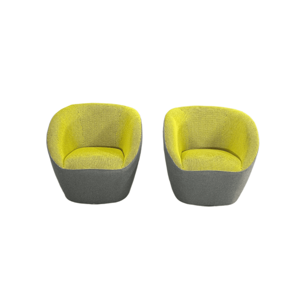 Roche Bobois Edito Armchairs by Sacha Lakic, Set of Two