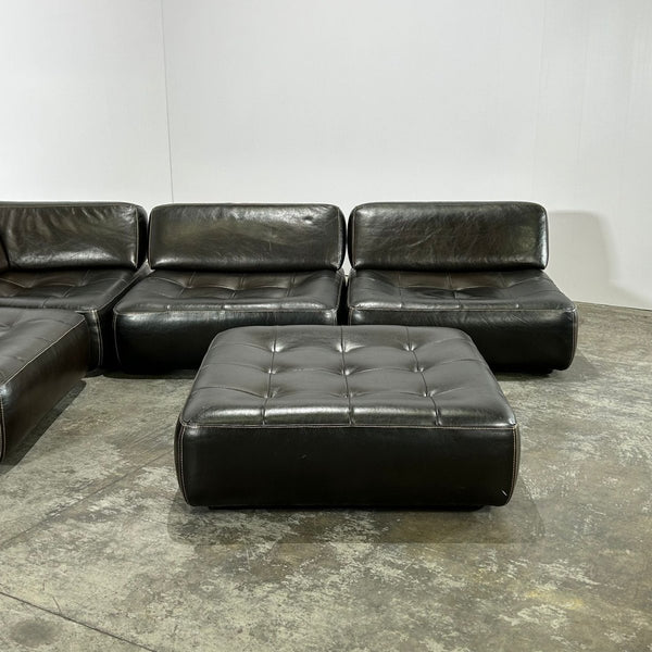 Roche Bobois Flight Jacket Sectional Sofa & Ottoman @ REHAUS