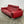 Roche Bobois Red Leather Three Seater Sofa @ REHAUS