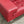 Roche Bobois Red Leather Three Seater Sofa @ REHAUS