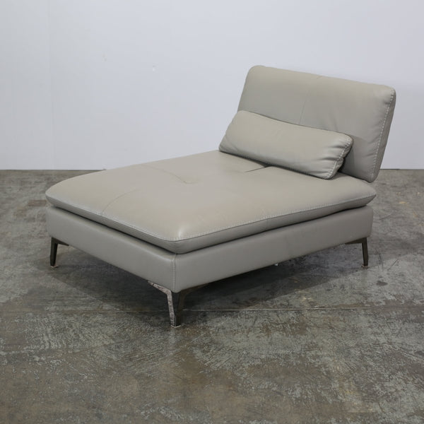 Roche Bobois Scenario Armless Leather Chair @ REHAUS