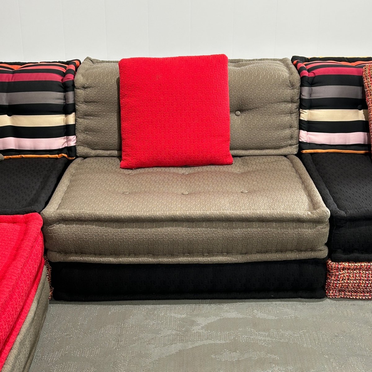 Roche Bobois Twelve Piece Mah Jong Sectional Sofa @ REHAUS