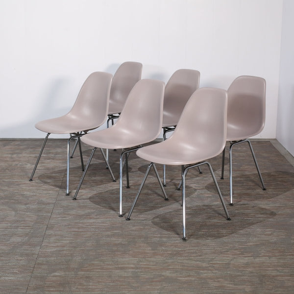 Vitra RE DSX Side Chairs by Eames, Set of Six @ REHAUS
