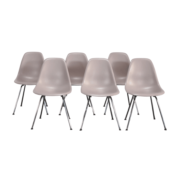 Vitra RE DSX Side Chairs by Eames, Set of Six